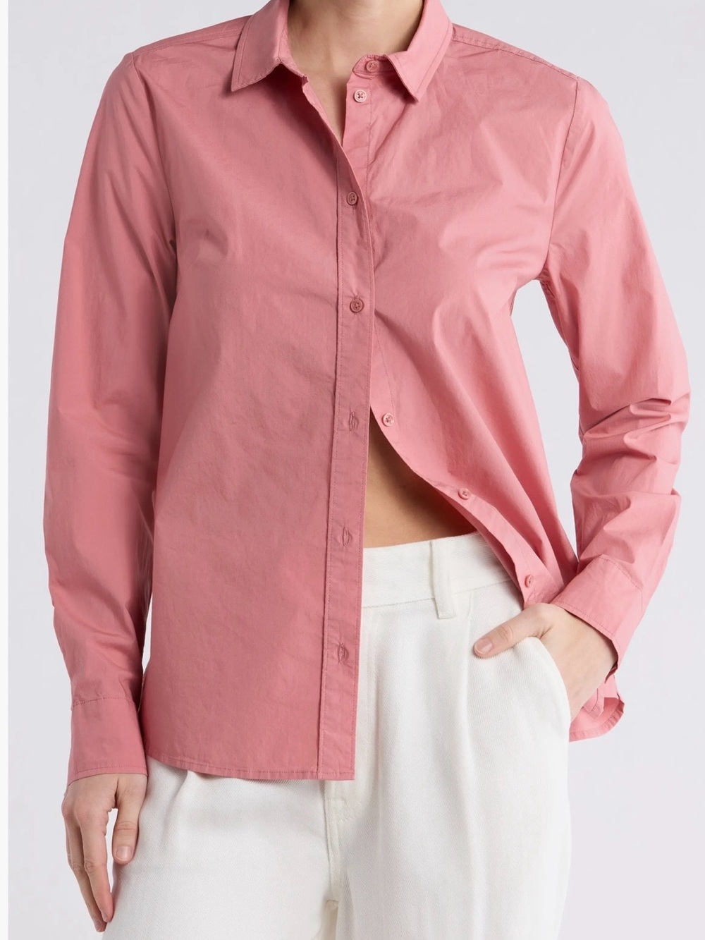 7 for mankind women
Classic Long Sleeve Button-Up Shirt